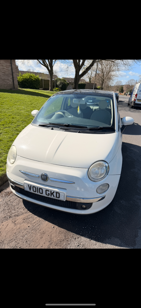 image for Fiat, 500, Hatchback, 2010, Manual, 1242 (cc), 3 doors