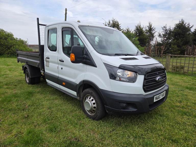 Crew cab transit tipper late 2017 ulez compliant 