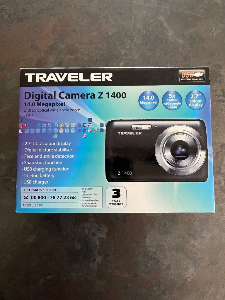 Traveler Digital Camera Z 1400