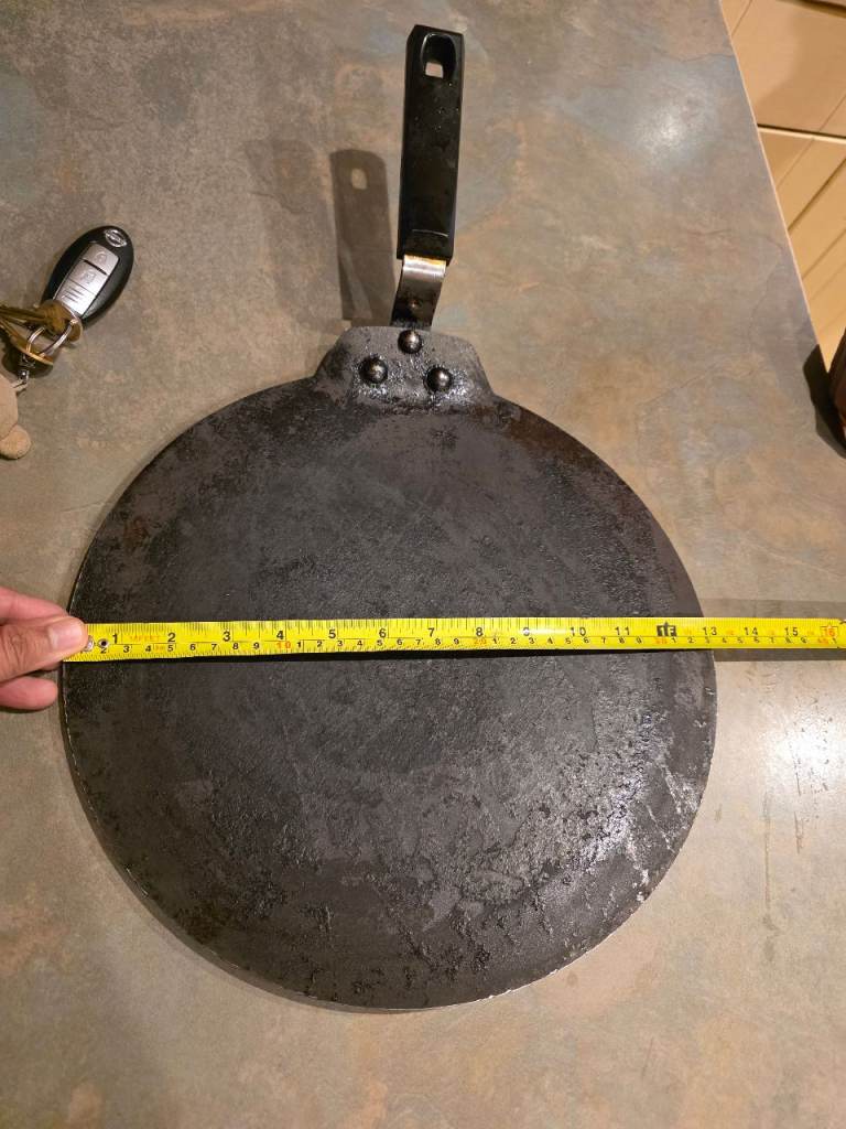 13 inch Flat Cooking Pan / Tawa for Roti / Flat Bread for Restaurant or Home