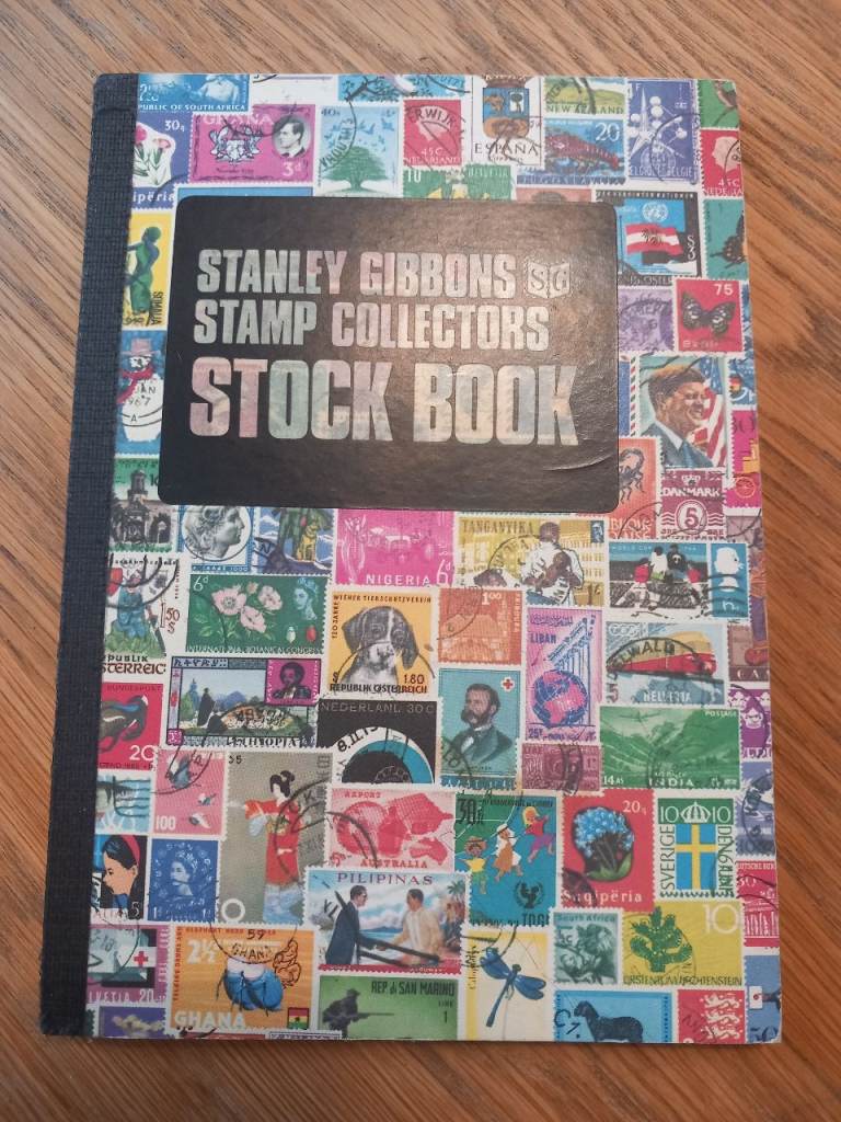 Stamp Collectors Stock Book – Good Condition