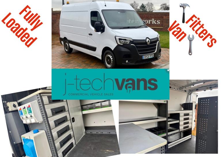 2021 Renault Master 2.3 dCi 150 Business L2 H2 Mwb Van ***Workshop / Fitters Van*** PANEL VAN Die...