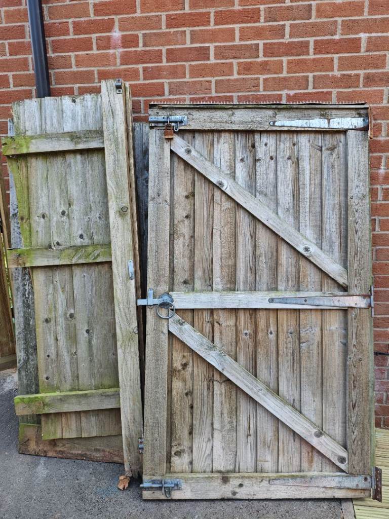 FREE Used Wooden Garden Gates, Fence, Decking & Timber