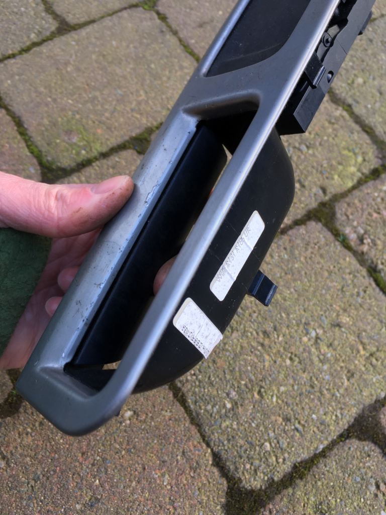 Volvo C30 Drivers door handle, window and mirror controls.