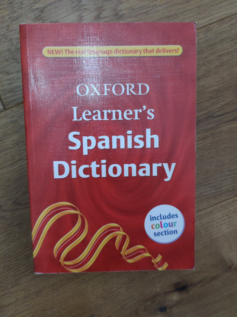 Oxford Learner's Spanish Dictionary Book * Brand New * Leeds LS17