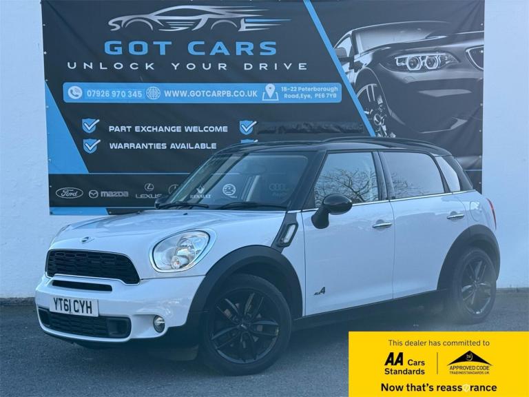 2012 MINI Countryman 2.0 Cooper S D ALL4 5dr Auto HATCHBACK DIESEL Automatic