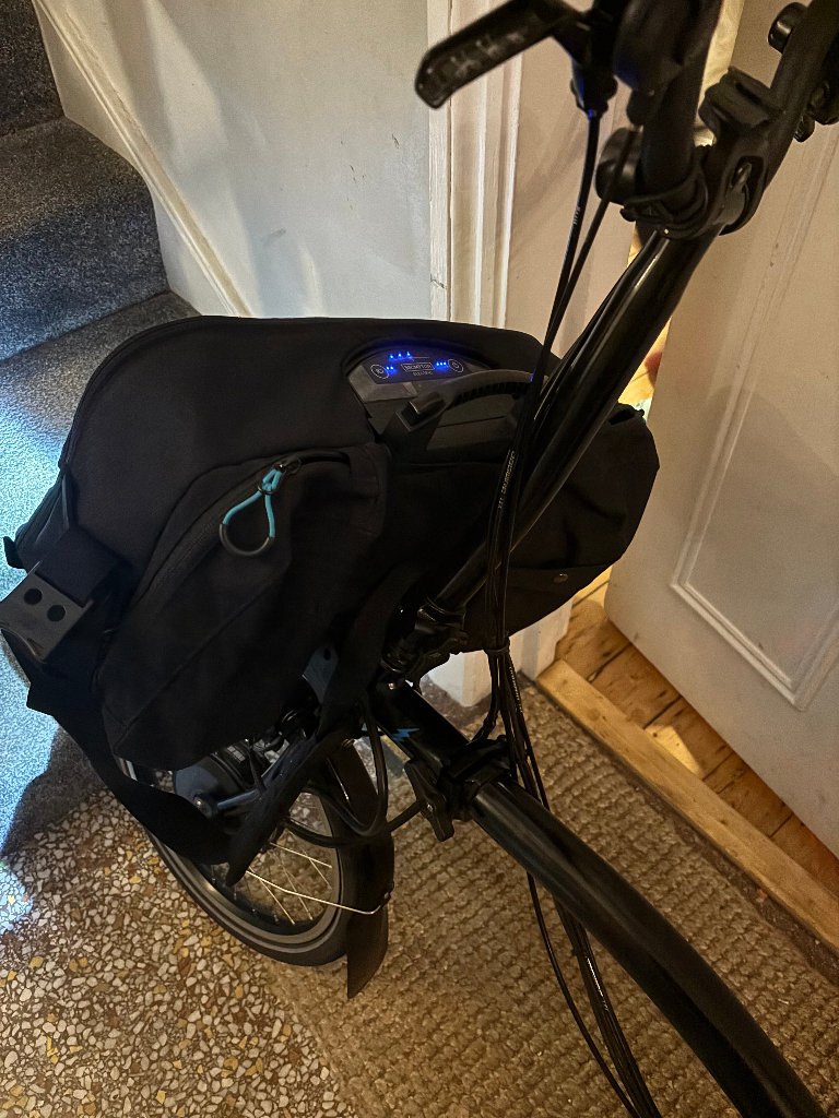 Brompton electric C-line black 6HL