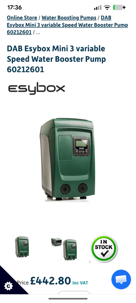 Digital Water Pump Boat Caravan