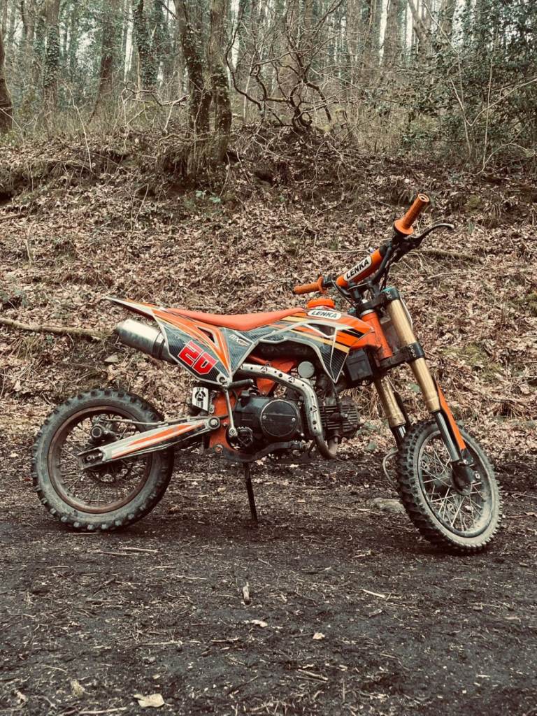 110cc semi pitbike 