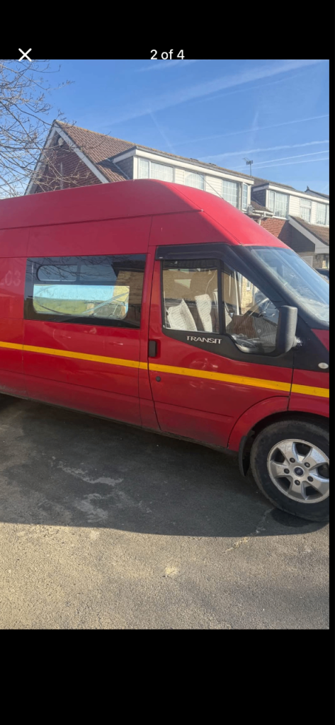 long wheel base transit van 