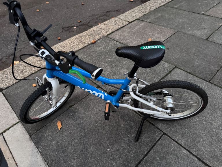 Blue Woom 3 children’s bike