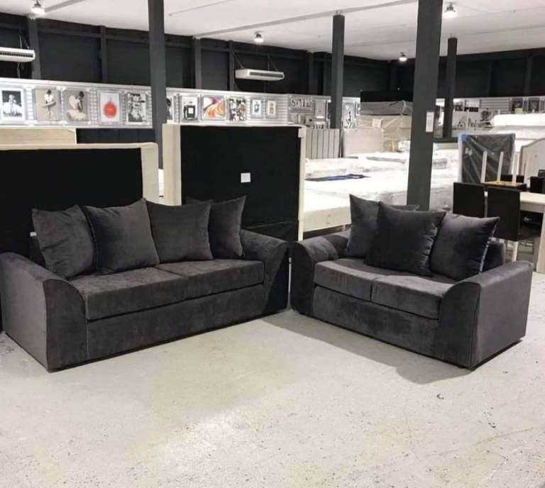 Luxury Dylan Corner Sofa & 3-2 Sofa Set 🛋️ Premium Feel 25% Off Free **