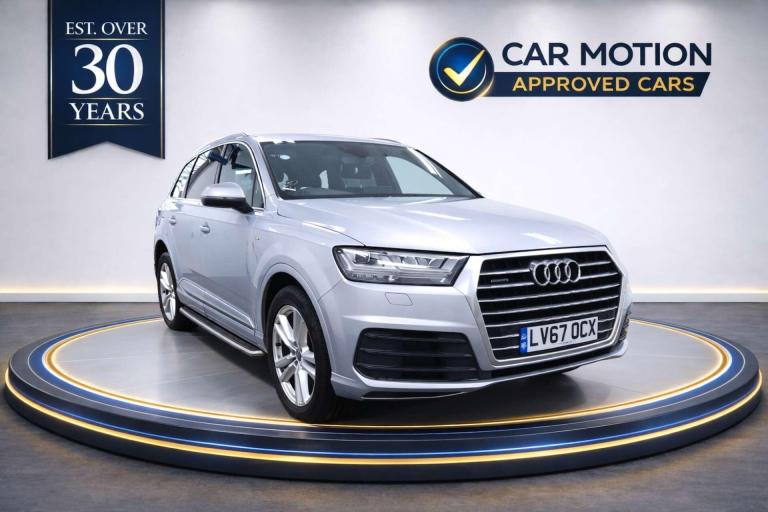 2017 Audi Q7 3.0 Q7 S Line TDI Quattro Auto 4WD 5dr ESTATE Diesel Automatic