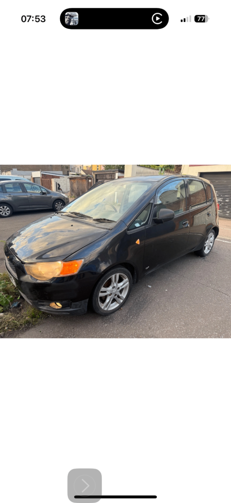 image for Mitsubishi COLT AUTOMATIC 1.3 petrol REPAIRABLE READ AD 