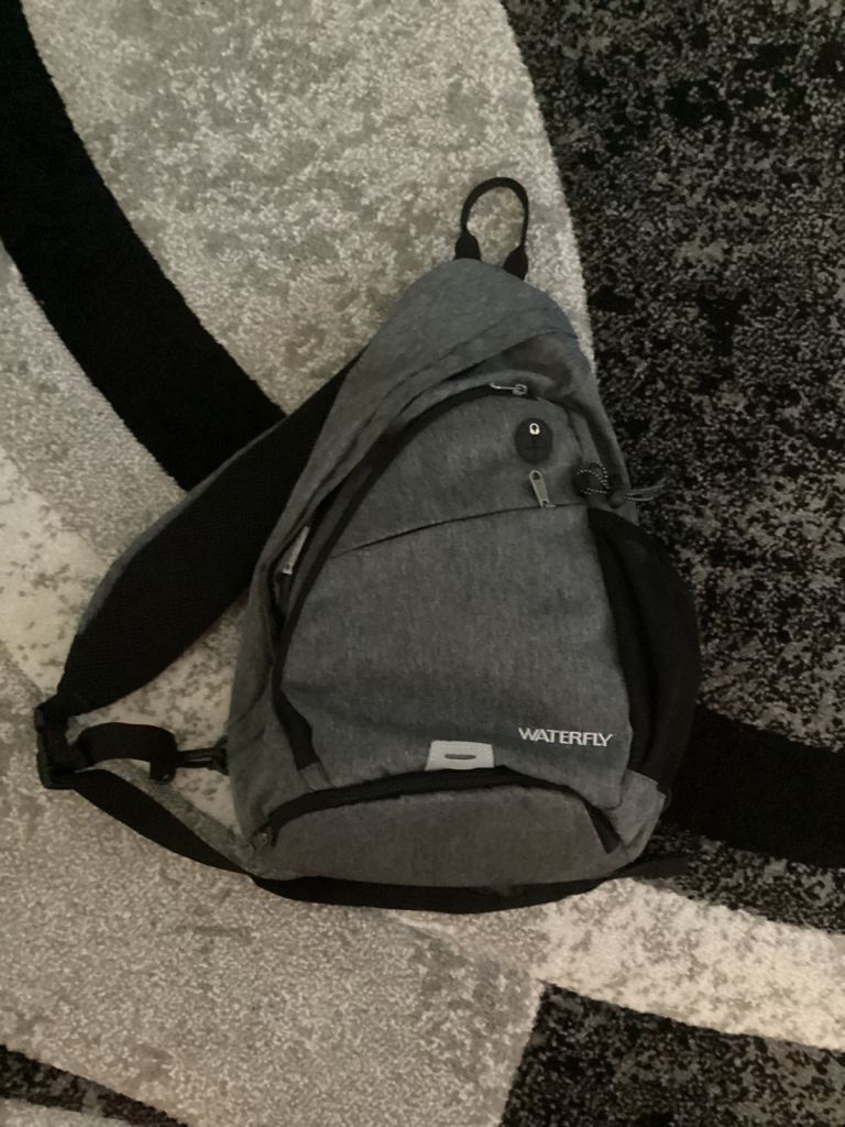 Grey Waterfly Camera Bag