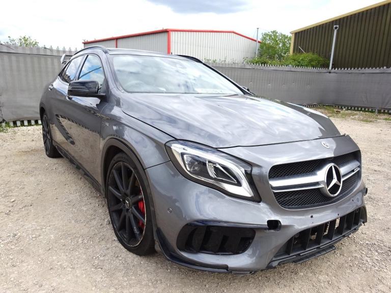 2018 18 REG MERCEDES BENZ AMG GLA 45 PREMIUM 4MATIC AUTO DAMAGED SALVAGE