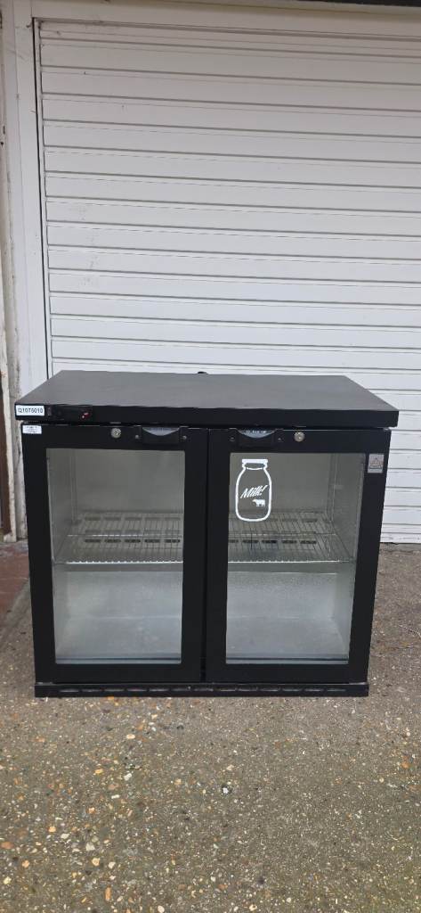 Osborne Double Undercounter Display Drinks Chiller Fridge
