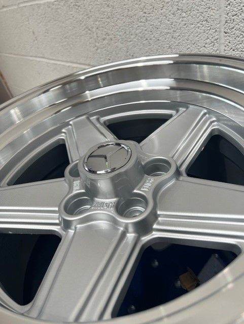 16 inch Staggered PENTA AMG Style Deep Dish Wheels for MERCEDES Old Skool Models - Brand New