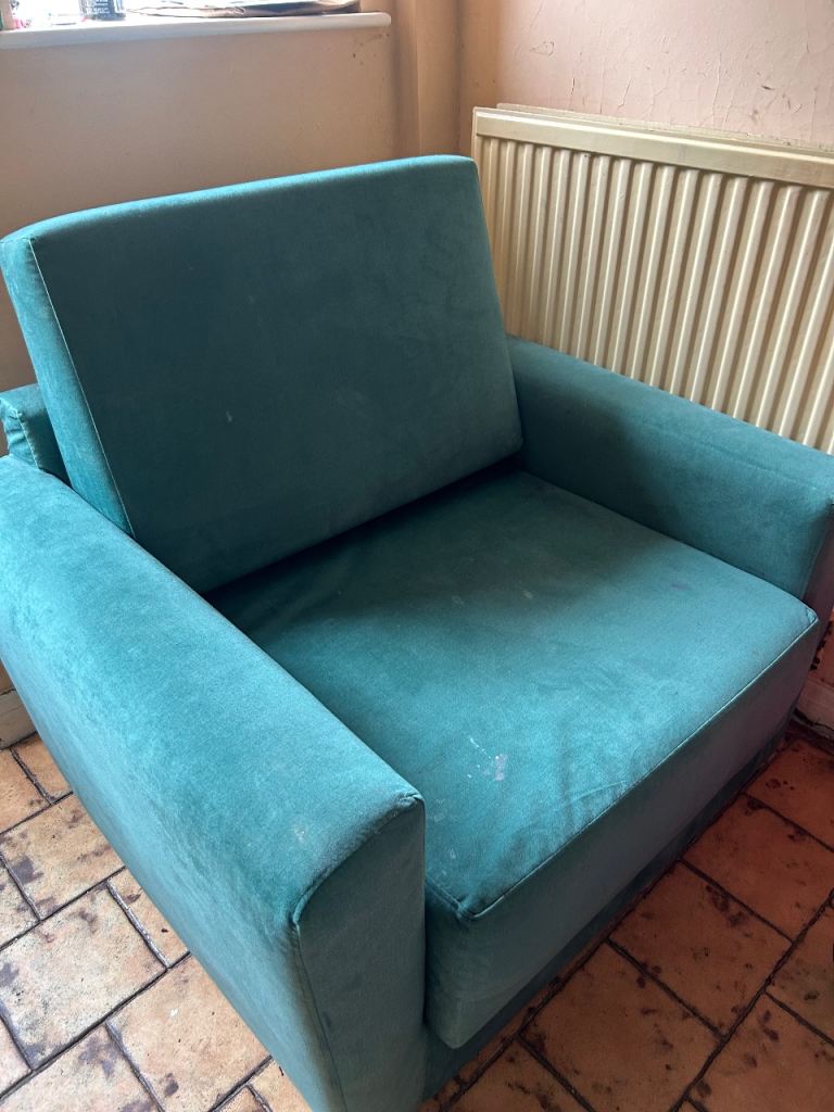 Green Armchair sofa bed