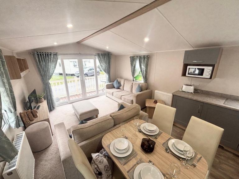 LUXURY CARAVAN FOR SALE WOODLANDS HALL RUTHIN NORTH WALES