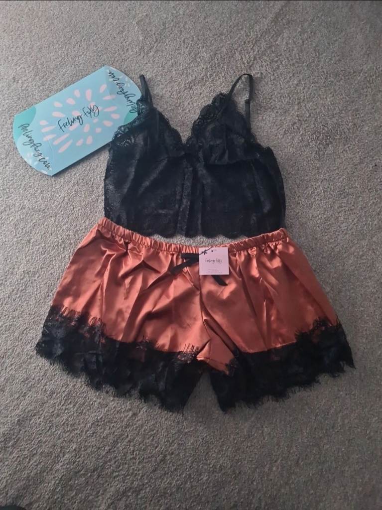 Ladies silk nightwear