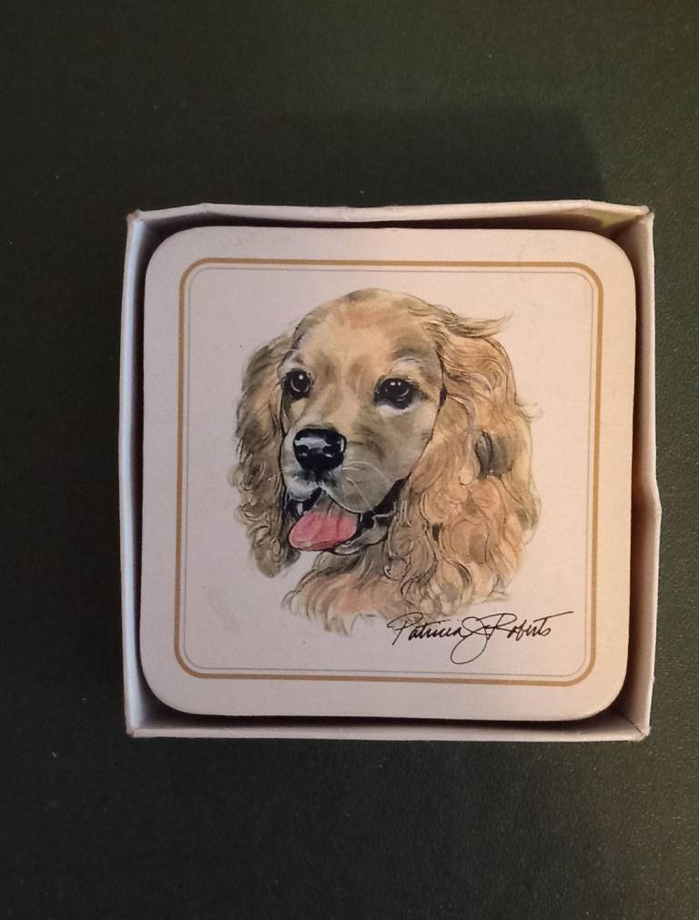 5 Dog Coasters. 