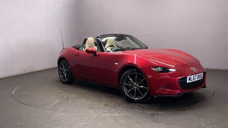 2017 67 MAZDA MX-5 2.0 SKYACTIV-G SPORT NAV CONVERTIBLE 2DR PETROL MANUAL EURO 6