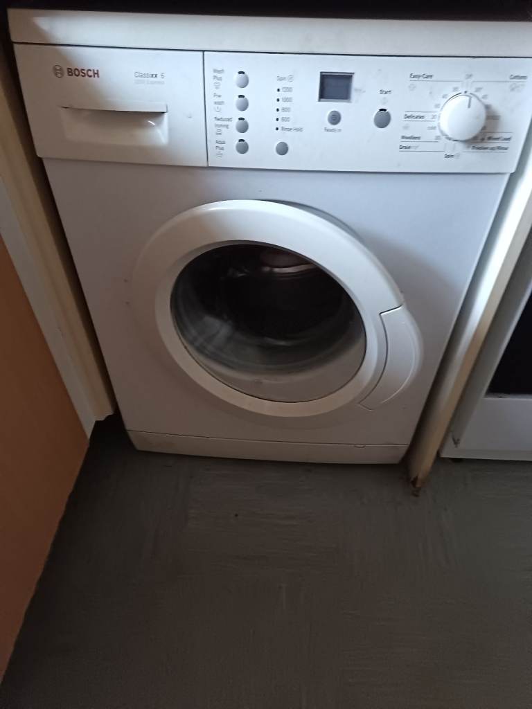 Free faulty washing machine