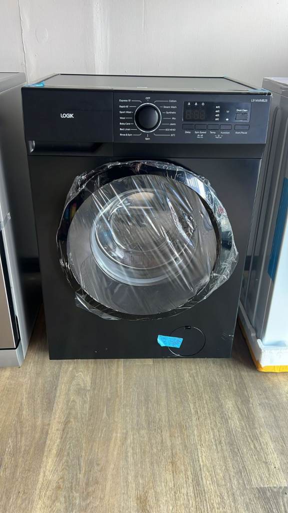 LOGIK L914WMB25 9 kg 1400 Spin Washing Machine - Black