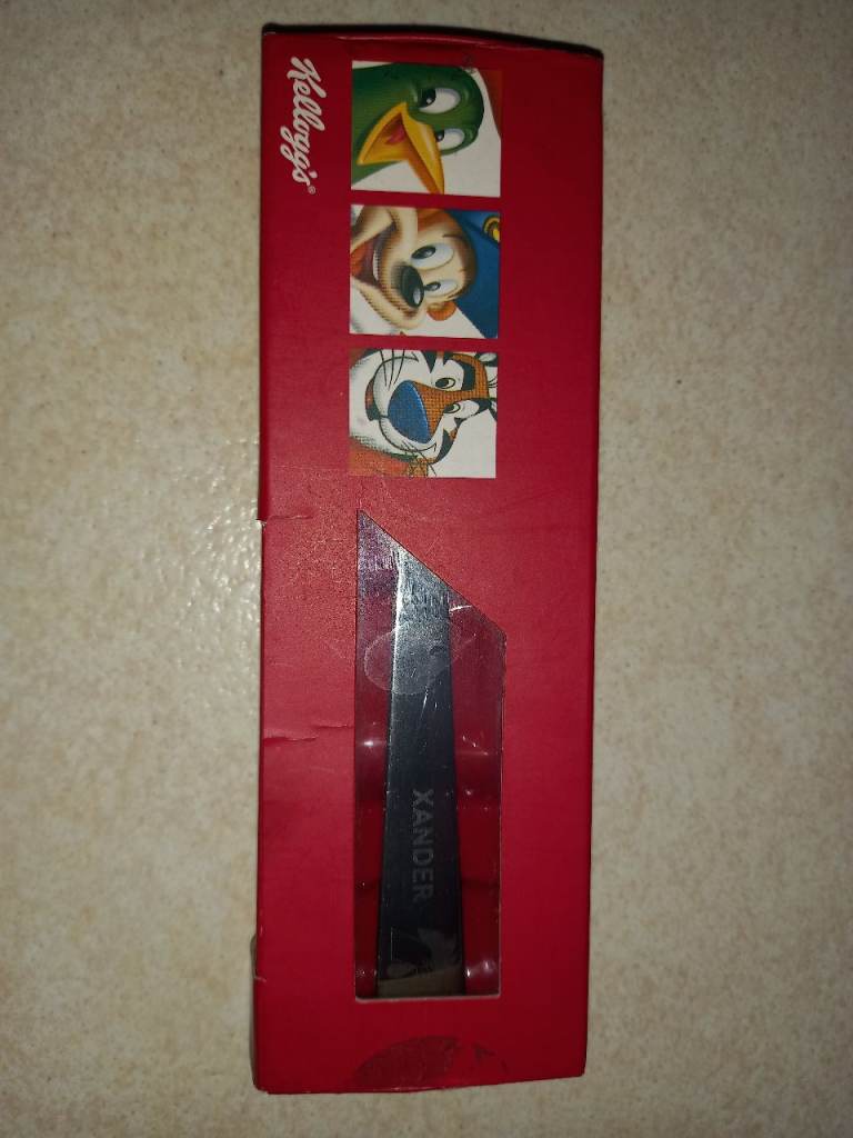 Kellogs cereal spoon.