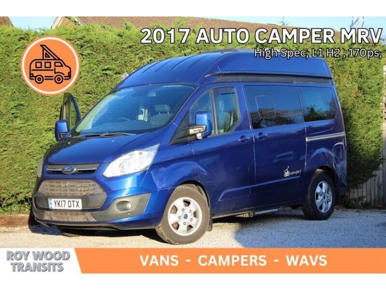2017 Auto Campers Ford Transit Custom Auto Camper MRV 170ps Limited - 2 berth Hi line Camper dies...