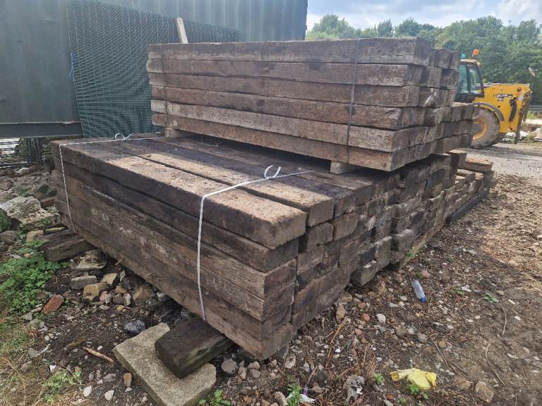 Reclaimed Railway Sleepers Grade A 