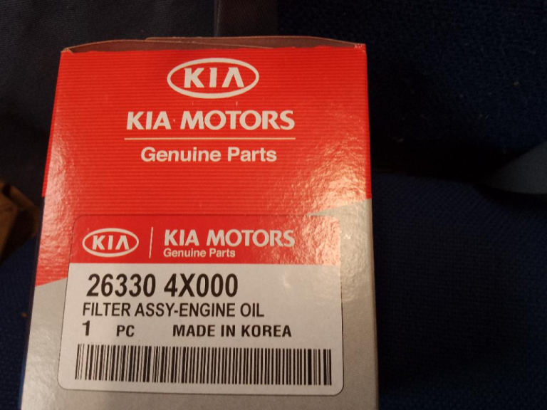 GENUINE KIA OR HYUNDAI OIL FILTERS 26330 4X000 SEDONA under half price