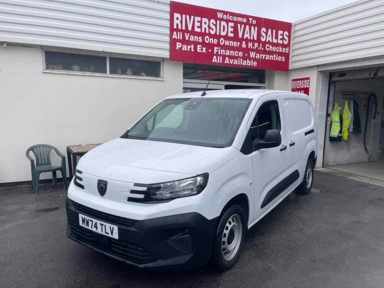 2024 Peugeot Partner 1.5 BlueHDi 100 Professional Van PANEL VAN Diesel Manual
