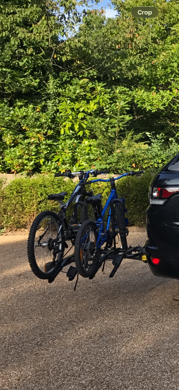 Bike Carrier for 4 Bikes – Tow Bar Mounted, Good Condition