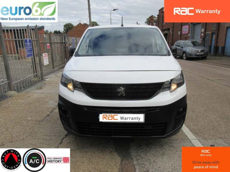 2021 Peugeot Partner  1.5 BlueHDi 100 LWB Professional Van PANEL VAN Diesel Manual