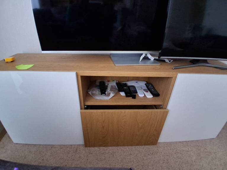 TV storage unit side board, £60.00 for Sale in County Antrim | Gumtree