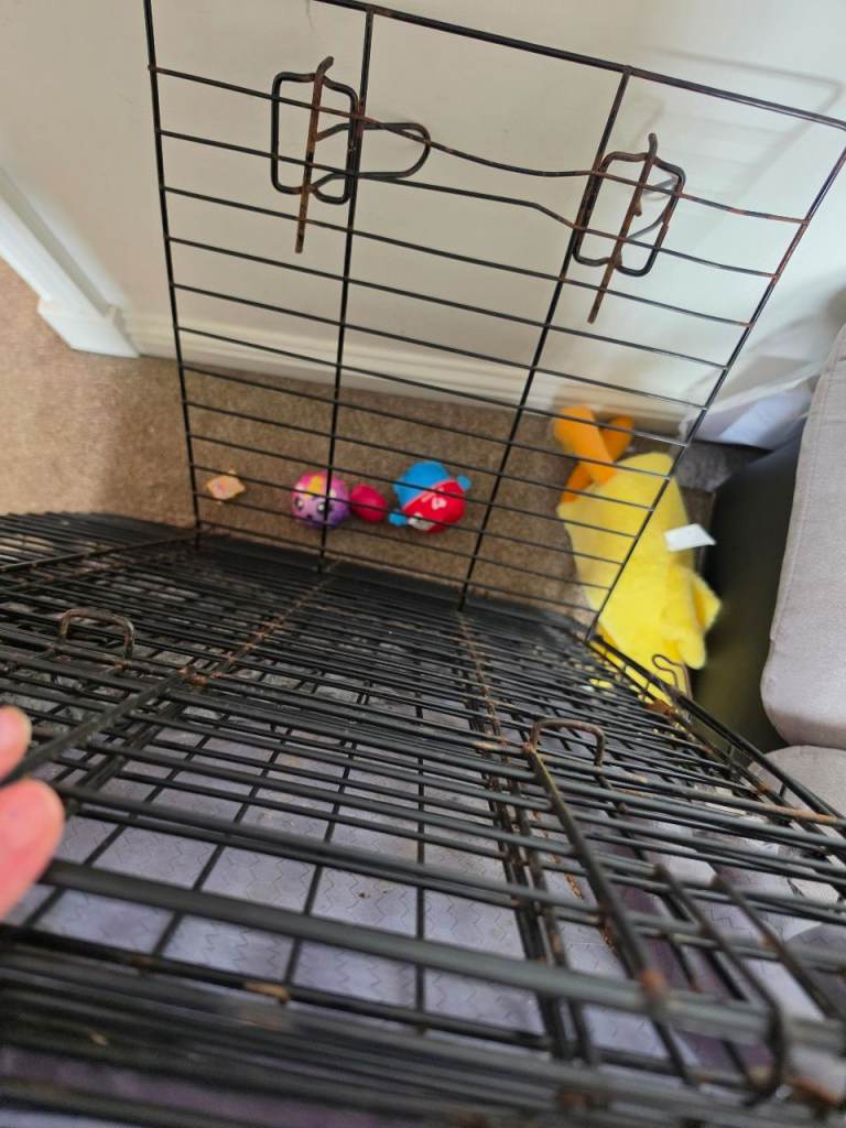 Medium dog cage 