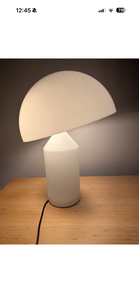 Oluce, Atollo 236, Vico Magistretti, 1977 Lamp