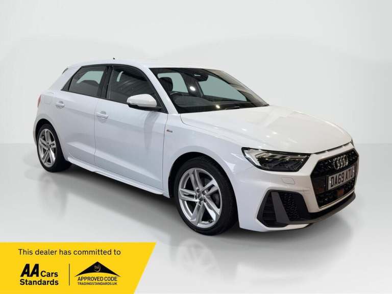 2019 Audi A1 1.0 TFSI 30 S line Sportback S Tronic Euro 6 (s/s) 5dr HATCHBACK Petrol Automatic