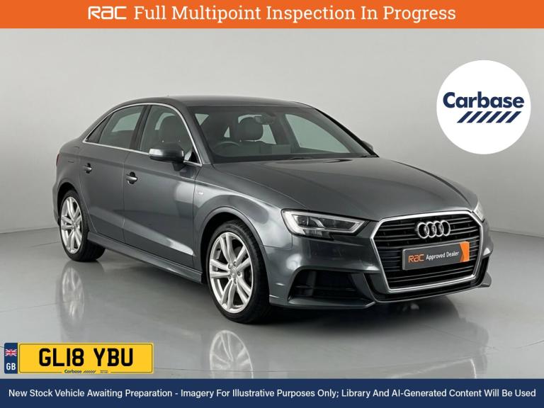 2018 Audi A3 1.5 TFSI S Line 4dr S Tronic SALOON PETROL Automatic