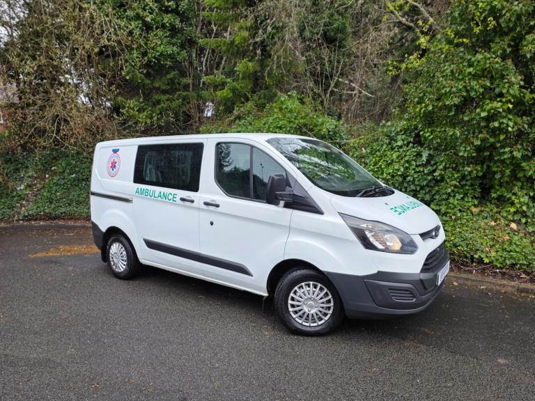 2016 FORD TRANSIT CUSTOM 2.2 TDCI 310 ECONETIC SWB CREW VAN KITTED OUT EX POLICE