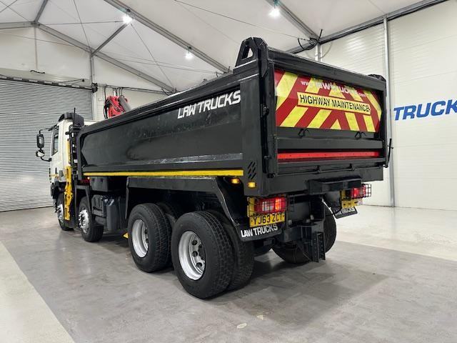 DAF TRUCKS CF85 360 8x4 Day Cab Steel Tipper Grab