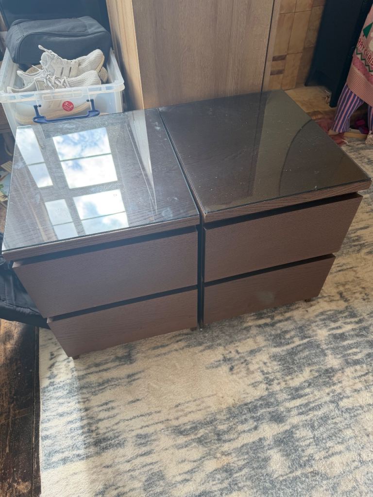 IKEA bedside tables 