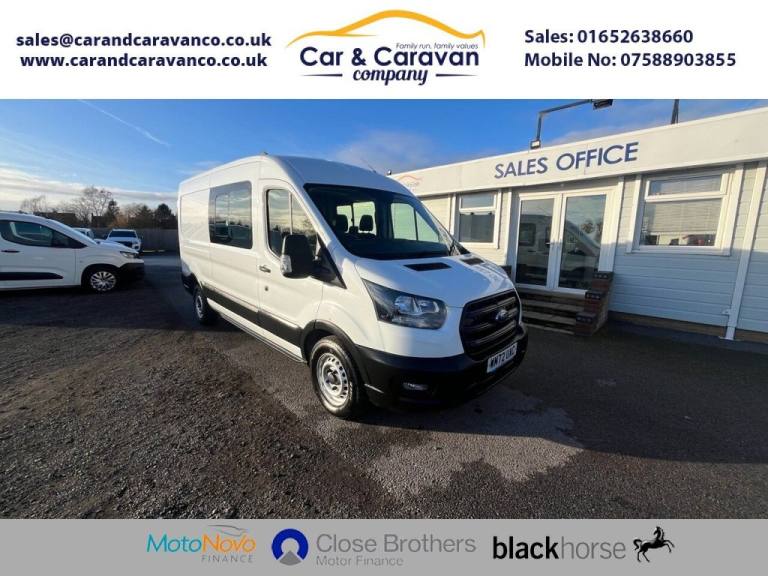 2023 72 FORD TRANSIT 2.0 350 ECOBLUE LEADER CREW VAN DOUBLE CAB 6DR DIESEL MANUA