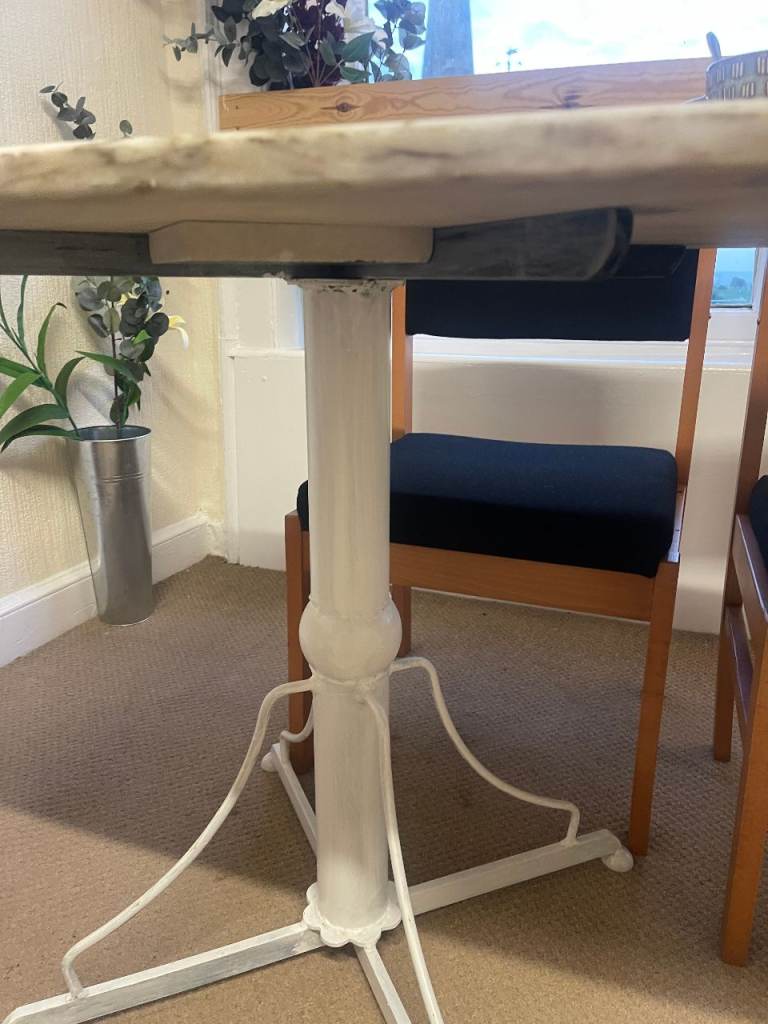 MARBLE TOP CAFE TABLE