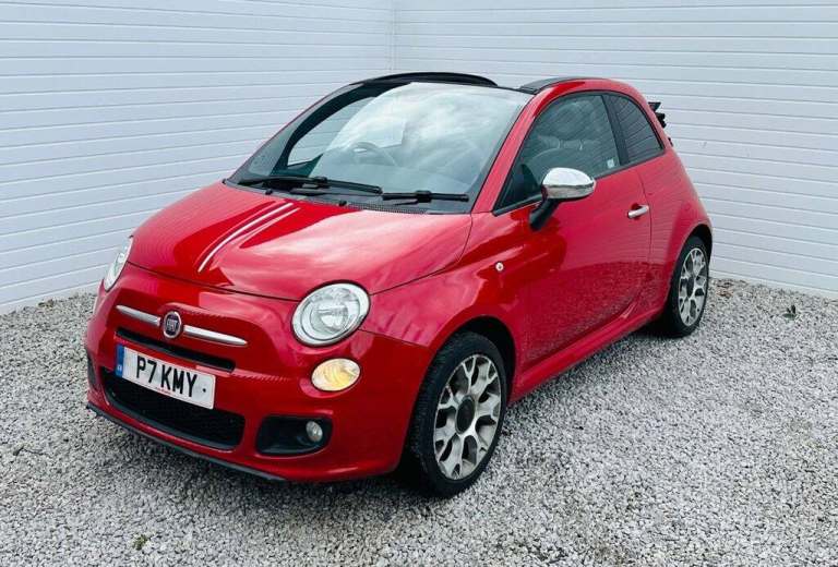 2014 Fiat 500 1.2 S 2dr Dualogic CONVERTIBLE PETROL Automatic
