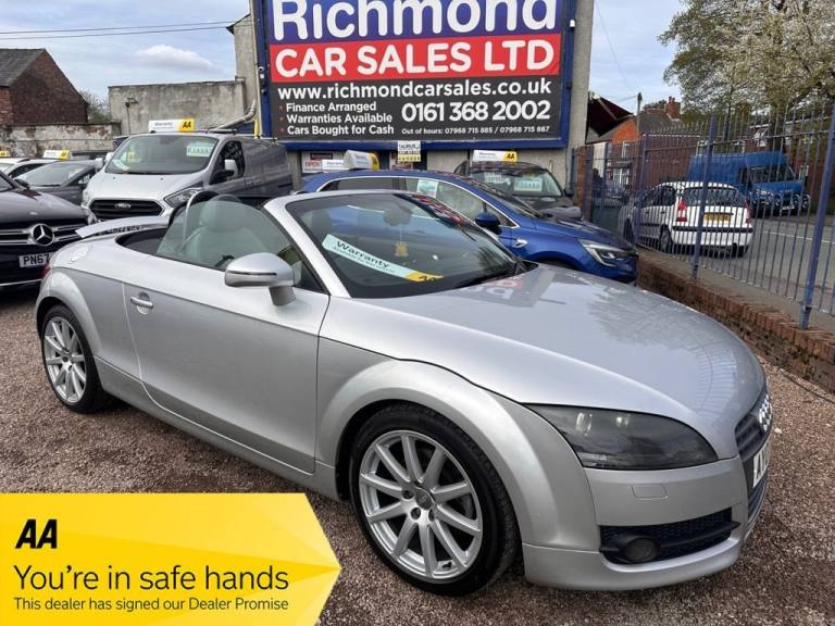 2007 Audi TT 2.0 TFSI Roadster 2dr Petrol S Tronic Euro 4 (200 ps) Convertible Petrol Automatic