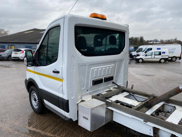 2018/68 FORD TRANSIT T350 2.0 ECOBLUE TDCI CAGED TIPPER WITH ALLOY DROPSIDES