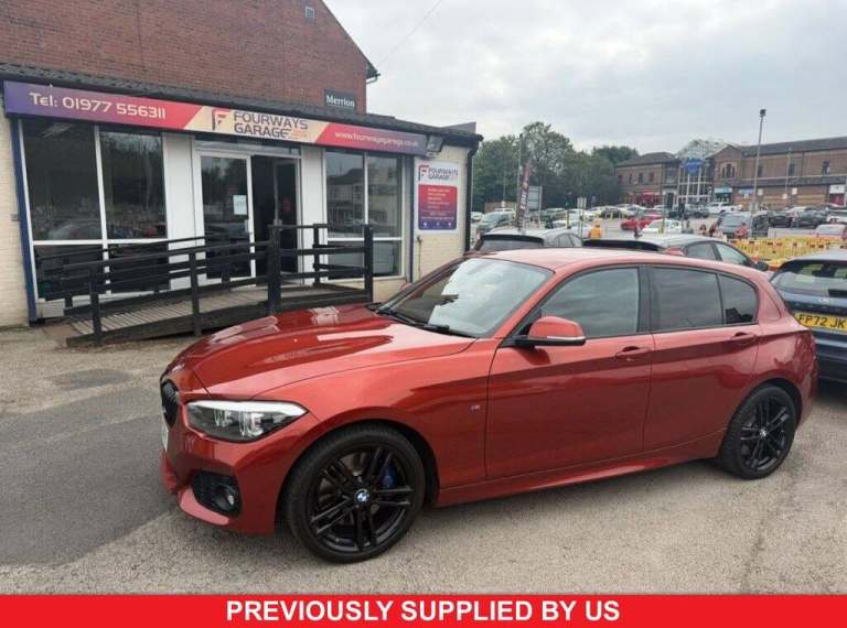 2018 BMW 1 Series 1.5 116d M Sport Shadow Edition Hatchback 5dr Diesel Manual Euro 6 (s/s) (1 Hat...